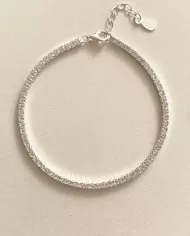 Bracelet en argent 925 et zircon cubique – Élégance intemporelle