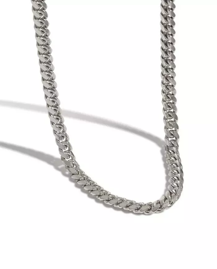 Collier chaîne creuse en argent 925 | Élégance et robustesse