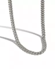 Collier chaîne creuse en argent 925 | Élégance et robustesse