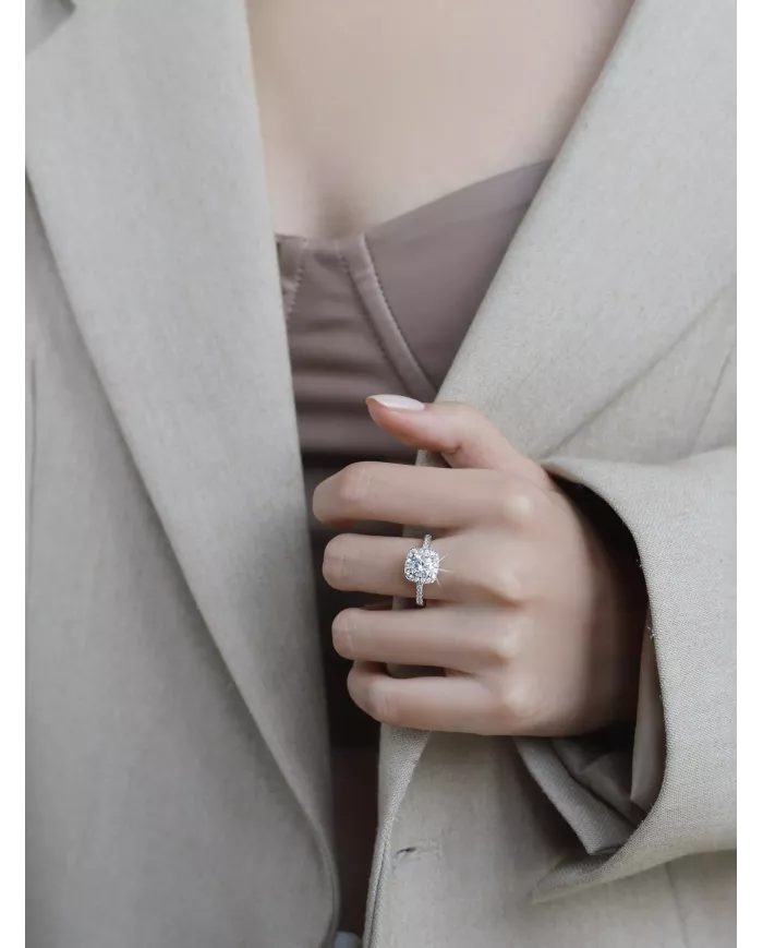 Bague Stella en argent | Élégance et éclat étoilé