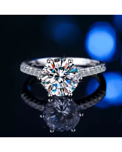 Bague Vénus en argent | Éclat intemporel et raffinement