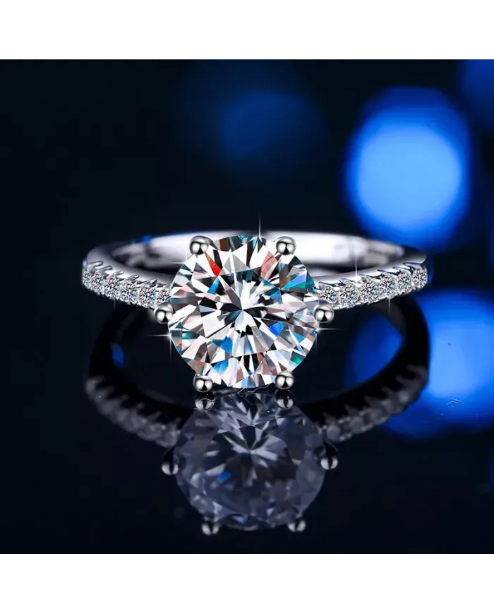 Bague Vénus en argent | Éclat intemporel et raffinement