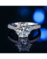 Bague Vénus en argent | Éclat intemporel et raffinement