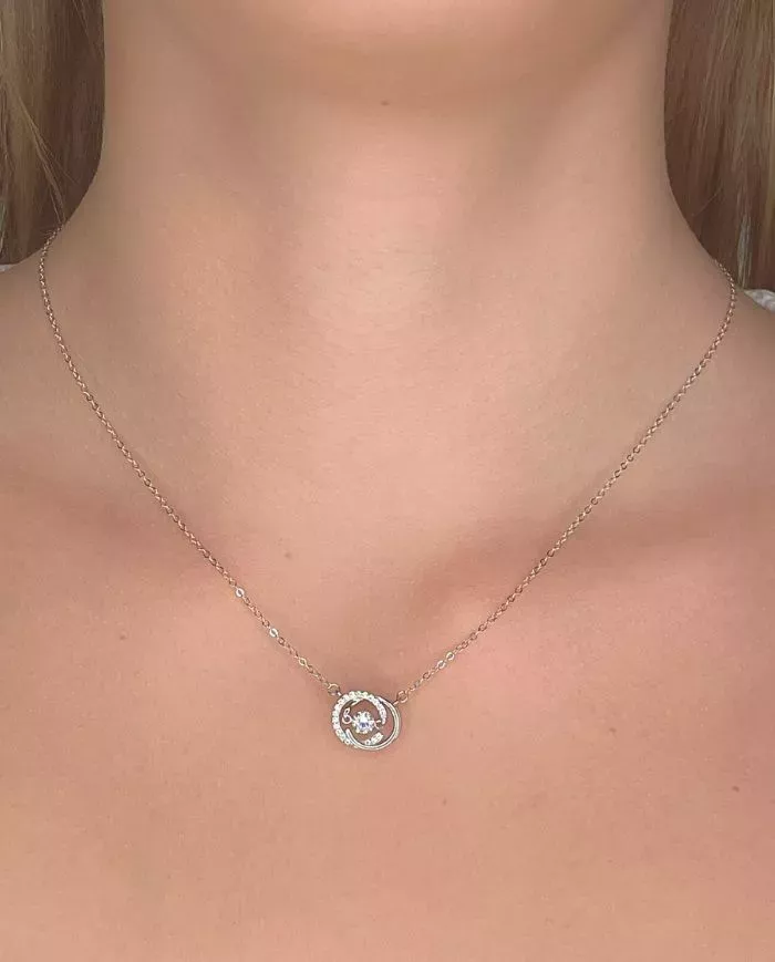 Collier Éternité en argent | Élégance intemporelle et raffinée