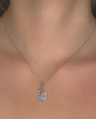 Collier Swan – Élégance raffinée en argent avec pendentif gracieux