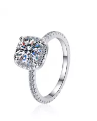 Bague Selene en argent | Élégance et brillance intemporelle