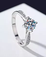 Bague Serena en argent | Élégance simple et raffinée