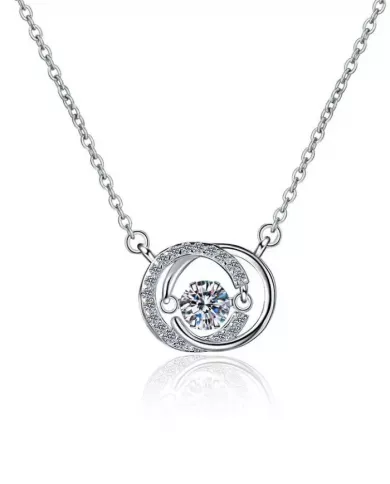 Collier Éternité en argent | Élégance intemporelle et raffinée