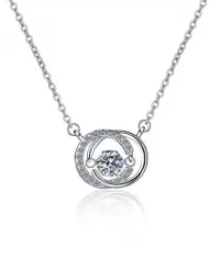 Collier Éternité en argent | Élégance intemporelle et raffinée