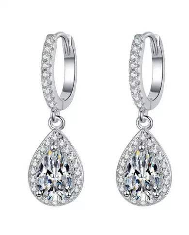 Boucles d'oreilles Élisa – Pureté et grâce