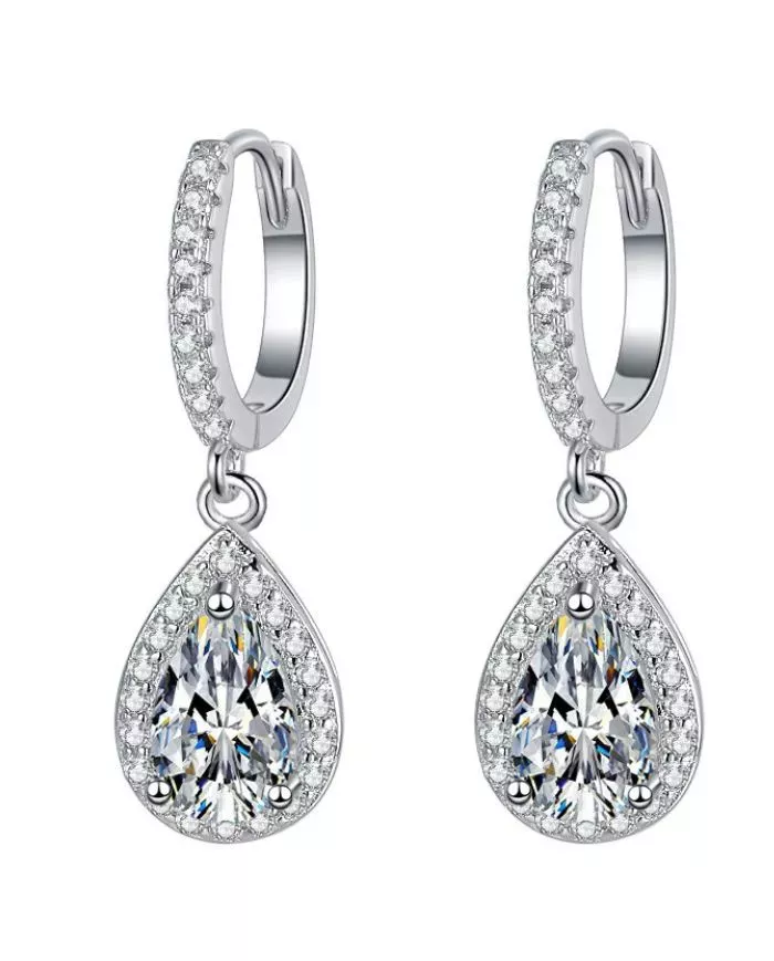 Boucles d'oreilles Élisa – Pureté et grâce