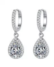 Boucles d'oreilles Élisa – Pureté et grâce