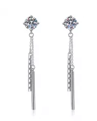 Boucles d'oreilles Ondine en argent | Moderne et chic