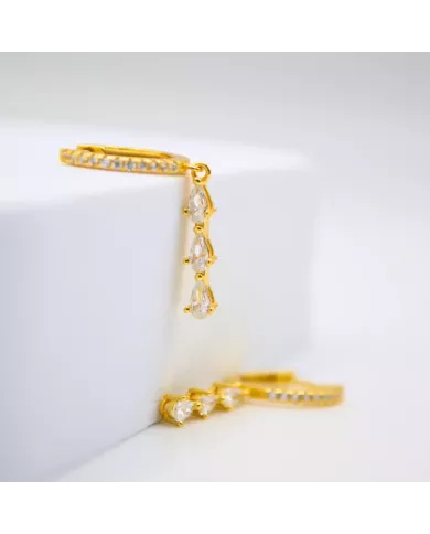 Boucles d'Oreilles Pendantes Élégantes