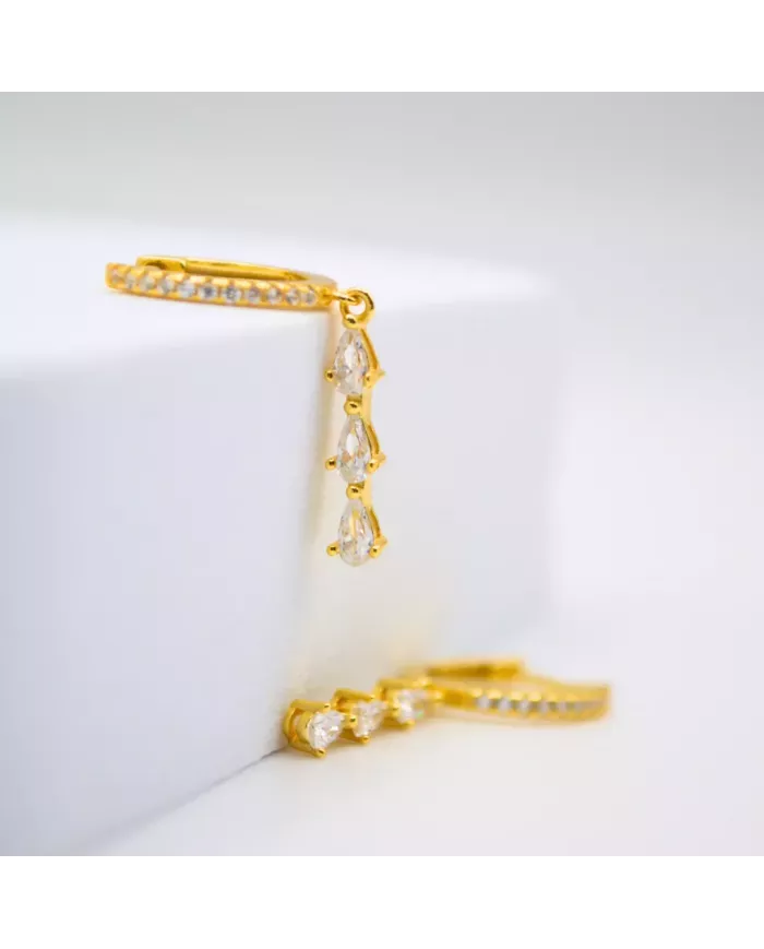 Boucles d'Oreilles Pendantes Élégantes