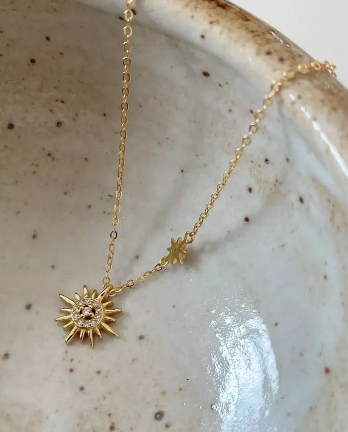 Collier Soleil Promise en Argent Sterling 925