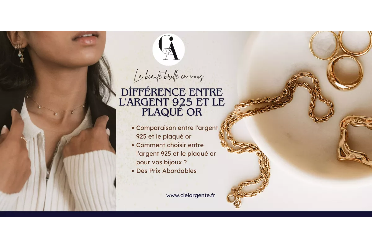 Quelle est la différence entre l'argent 925 et le plaqué or ? Quelle est la différence entre l'argent 925 et le plaqué or ?