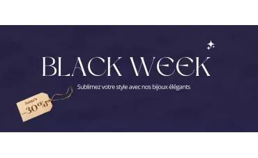 Bijoux en Argent Pas Cher : Profitez des Offres Exceptionnelles Black Week de Ciel Argenté